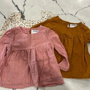 Old navy girls long sleeve tops